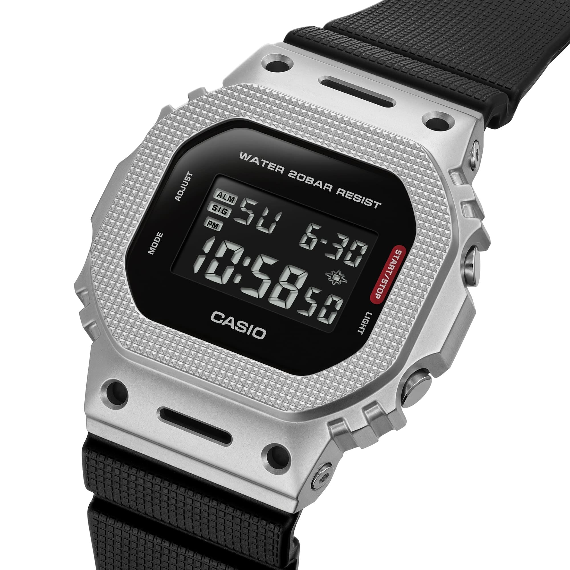 G-SHOCK GM-5600M-1 - Metal-Clad Square - 3