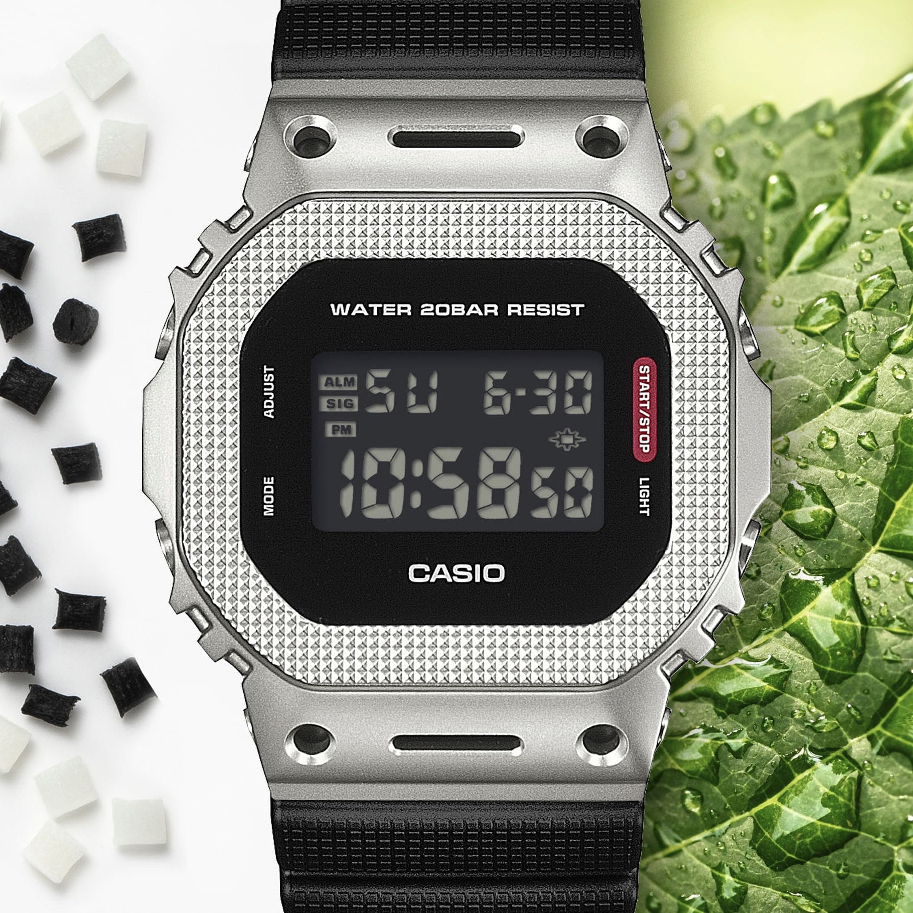 G-SHOCK GM-5600M-1 - Metal-Clad Square - 6