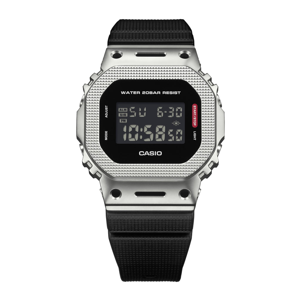G-SHOCK GM-5600M-1 - Metal-Clad Square - 8