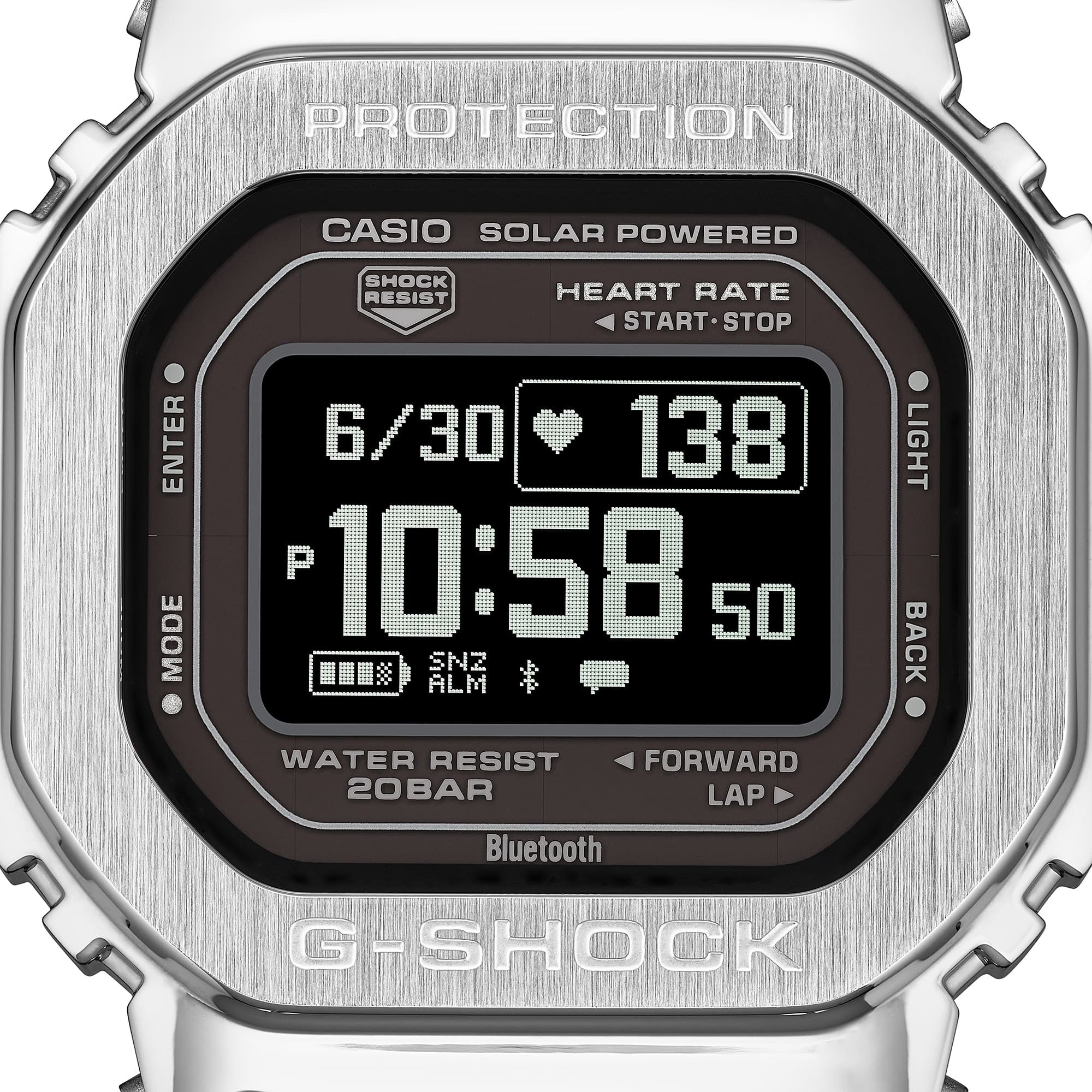 G-SHOCK GM-H5600-1 - Metal-Clad Square - 3