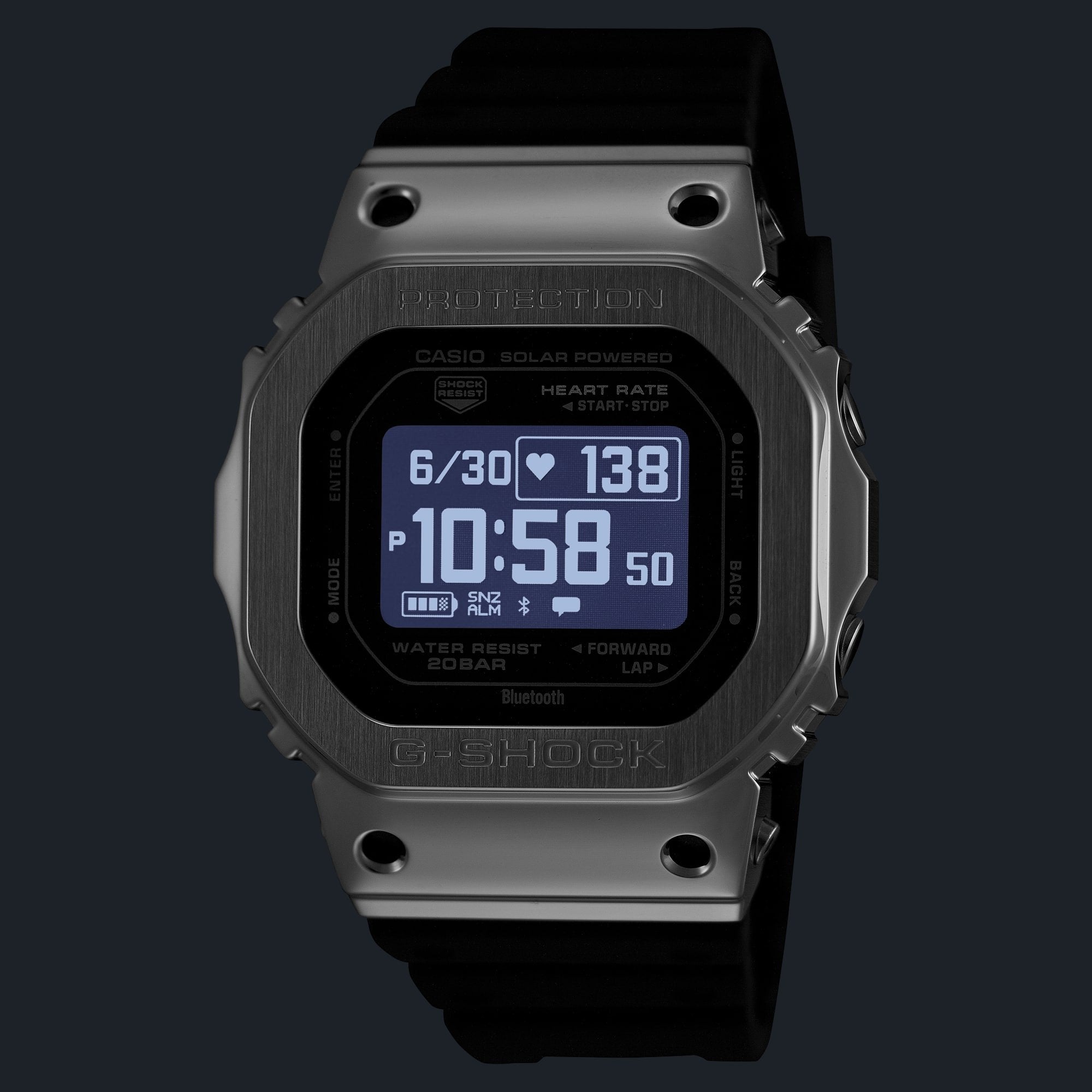 G-SHOCK GM-H5600-9 - Metal-Clad Square - 8
