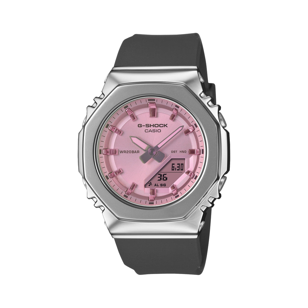 G-SHOCK GM-S2110SR-1A - Mid-Size Metal-Clad Octagon