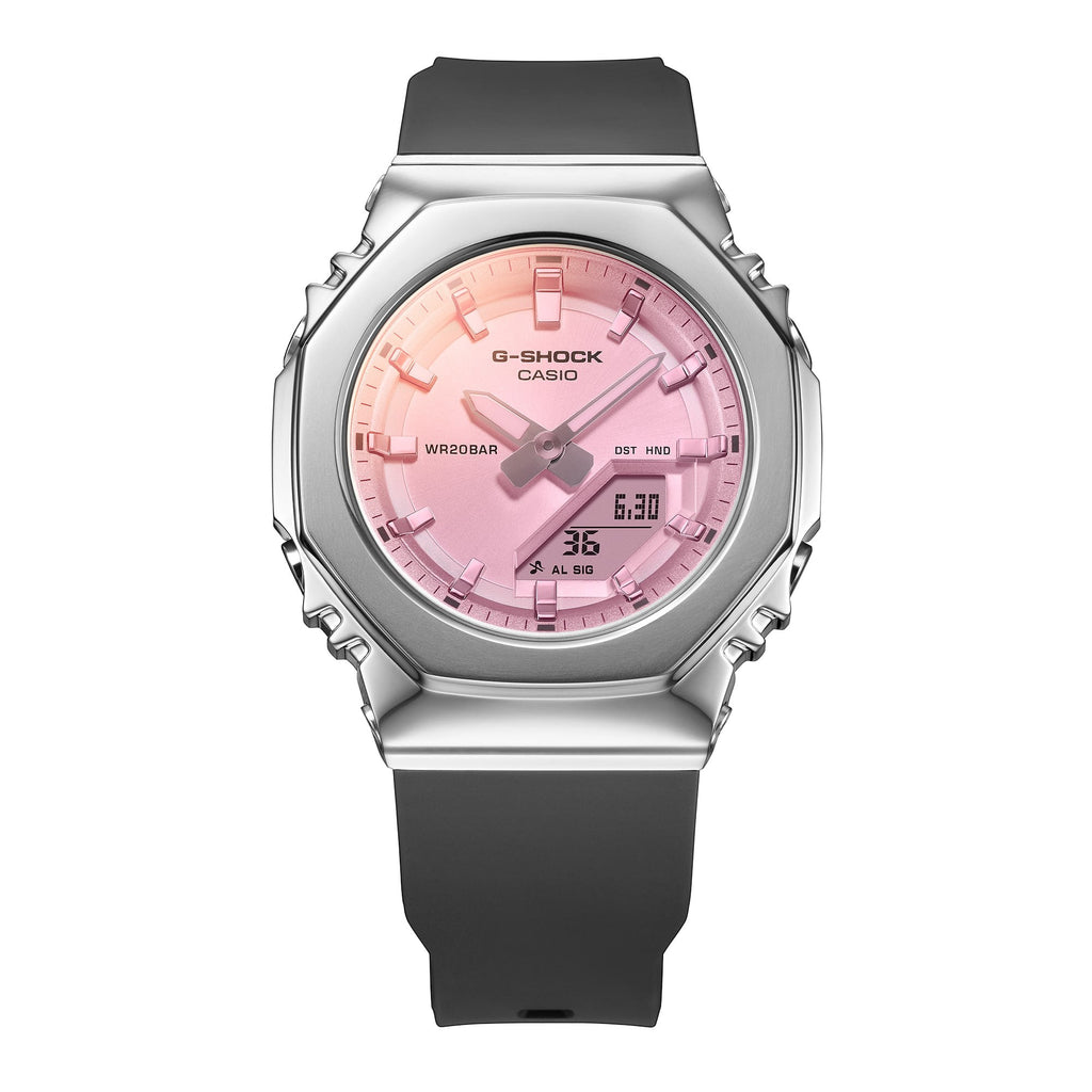 G-SHOCK GM-S2110SR-1A - Mid-Size Metal-Clad Octagon - 7