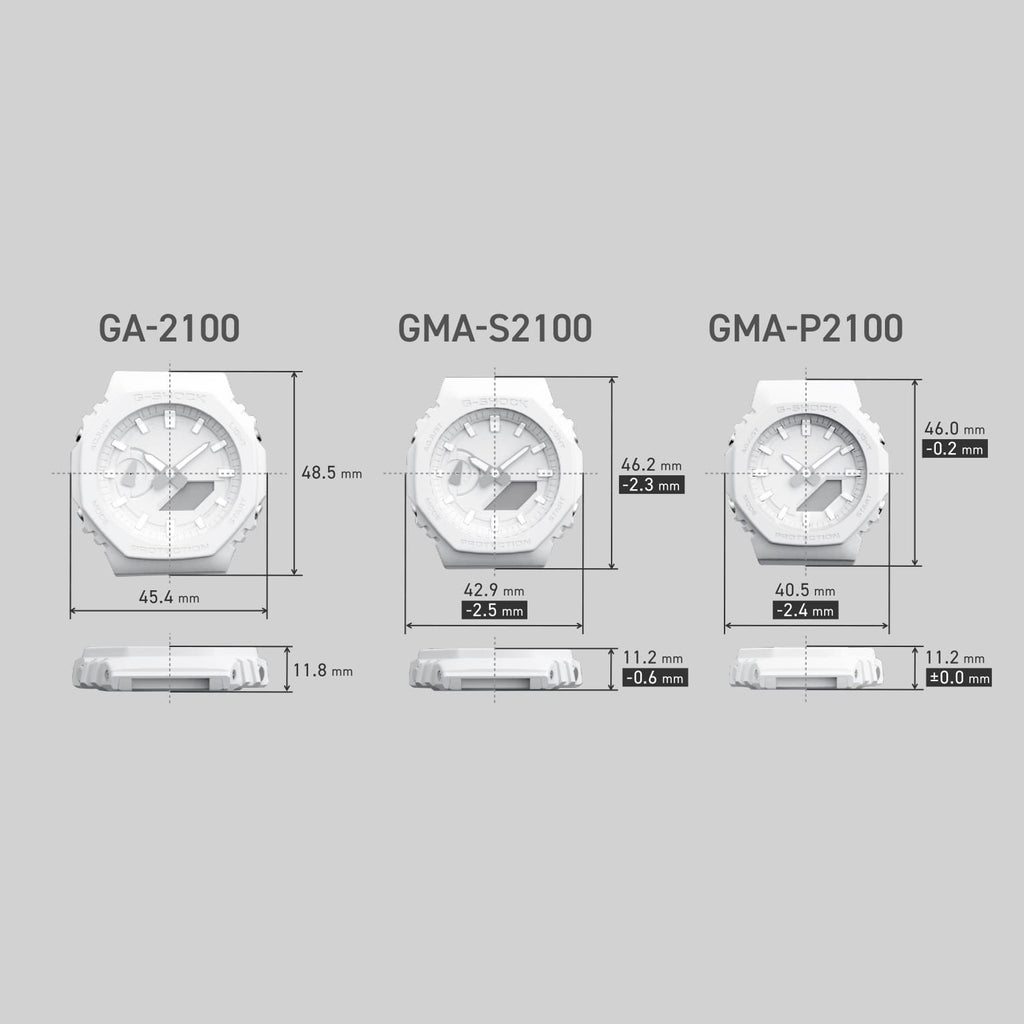 G-SHOCK GMA-P2100SR-1A - Mid-Size Octagon - 6