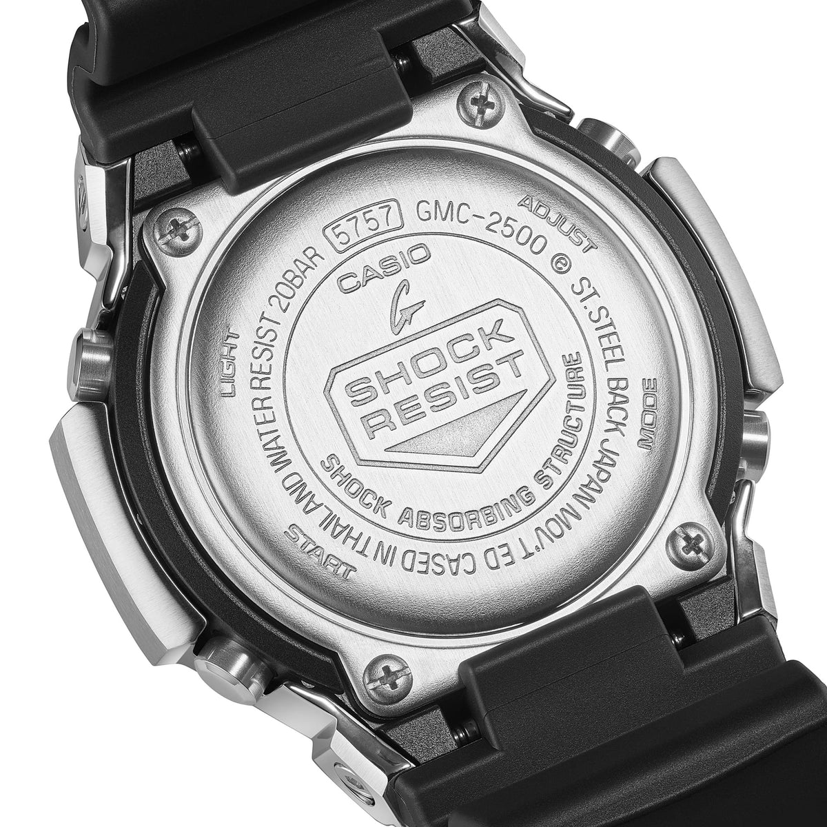 G-SHOCK GMC-2500-1A8 - Metal-Clad Analog Octagon - 5