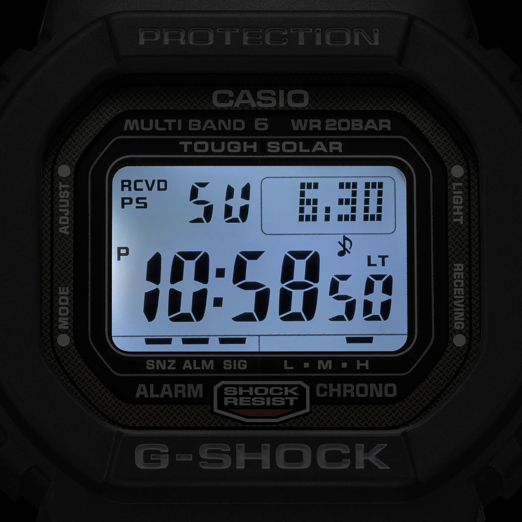 G-SHOCK GW-5000U-1 - Digital Square - 7