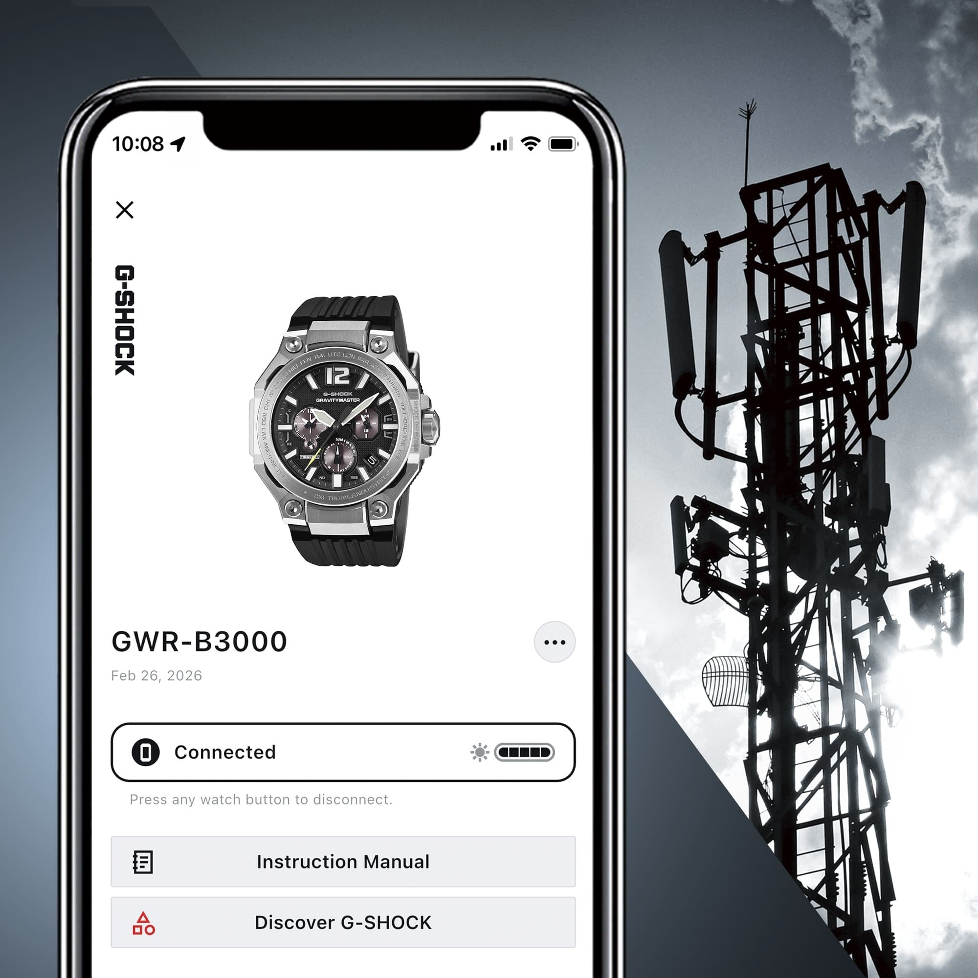 G-SHOCK GWR-B3000B-8A - GRAVITYMASTER - 7