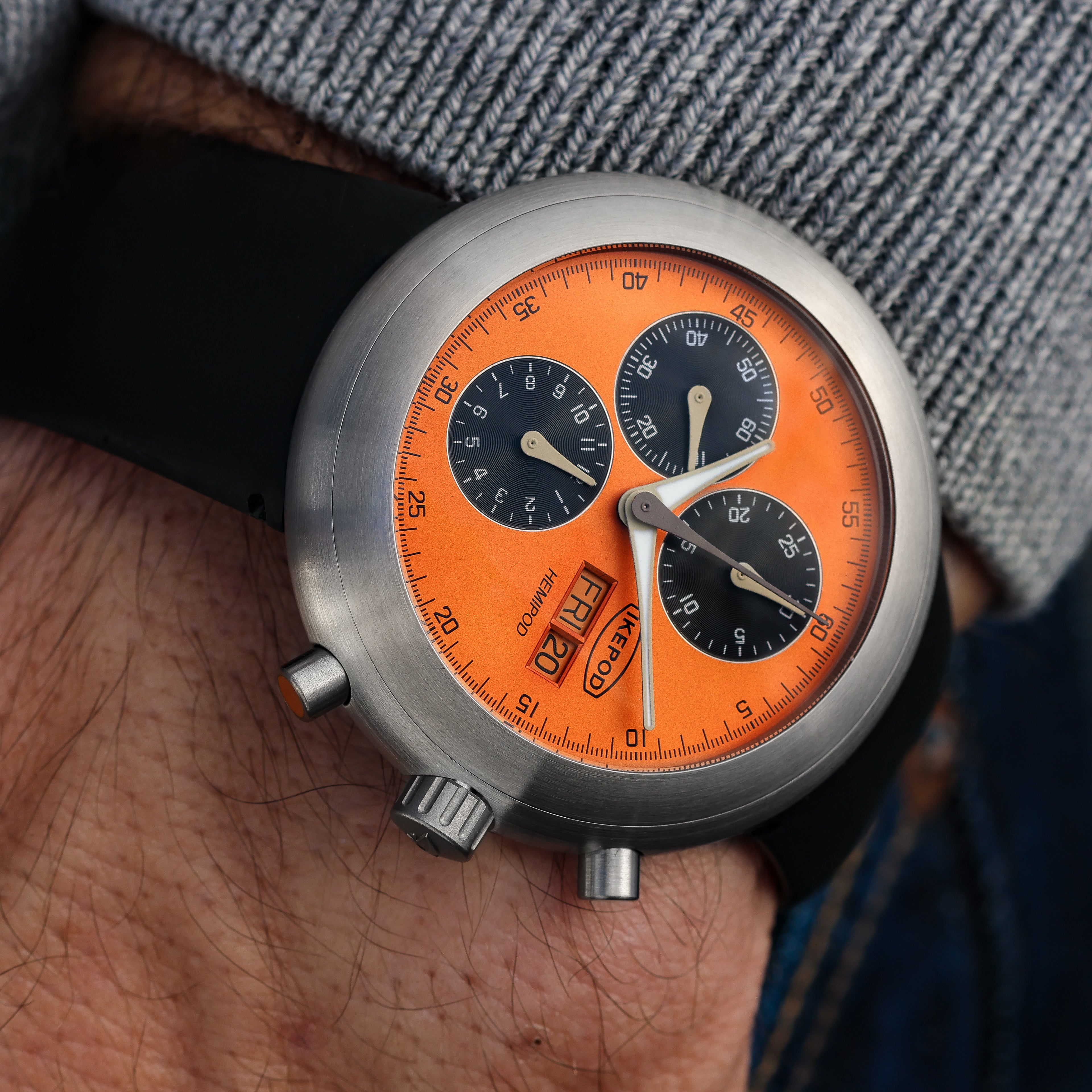 Hemipod HE11 Day Date Orange — 2