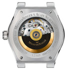 Exhibition caseback, MeisterSinger X Alain Silberstein