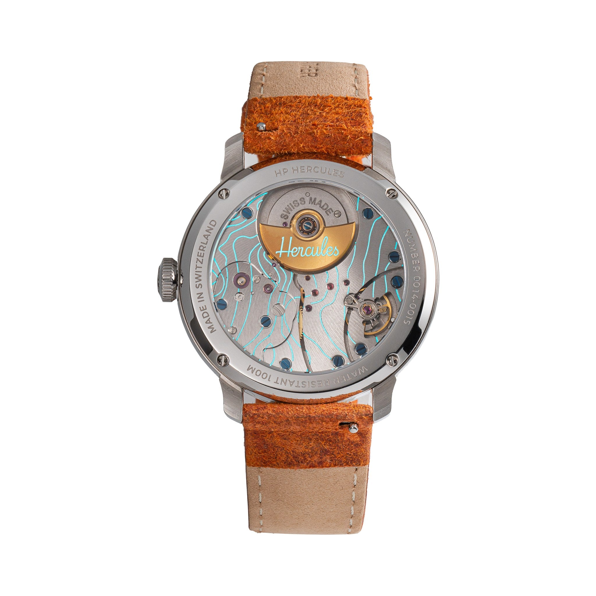 HP Hercules Hercules Micro-Rotor – Steel — Super-LumiNova height lines