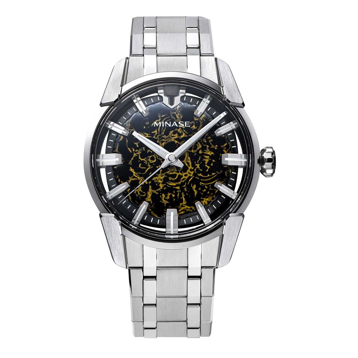 Urushi Series SHIBO-URUSHI “DIVIDO ~Golden Flux” Bracelet Model [VM14-M01KA3-SSB]
