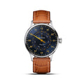 Pangaea Day Date – steel blue/gold