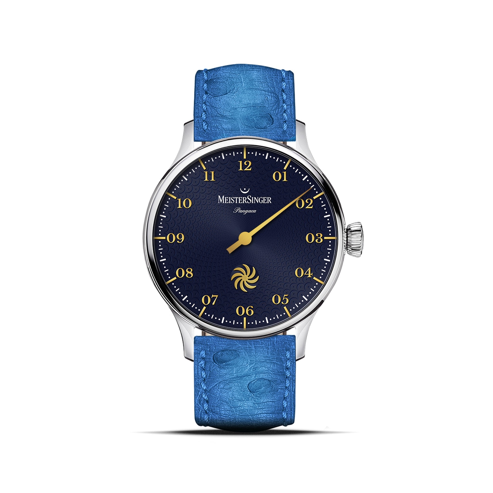 Pangaea – steel blue/gold