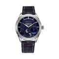 Royale Paris 39,5mm – Blue Alligator – Alligator / Blue Nubuck