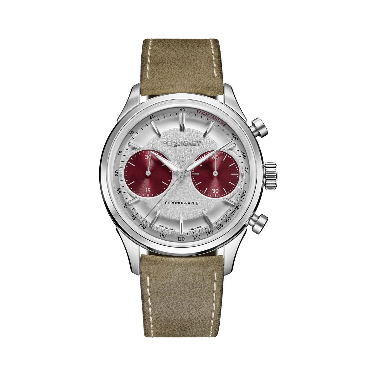 Royale Paris Chrono 39,5mm – Leather / Kaki Nubuck