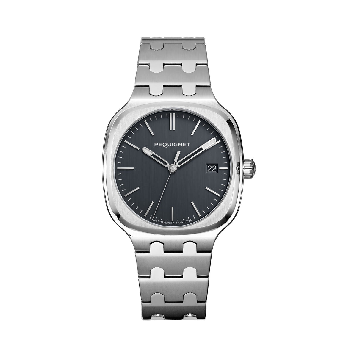 Concorde 40mm – Grey – Steel / Steel