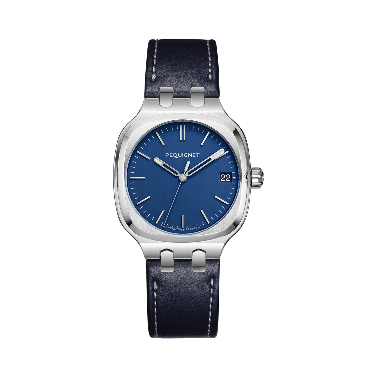 Concorde 36mm – Blue – Leather / Blue