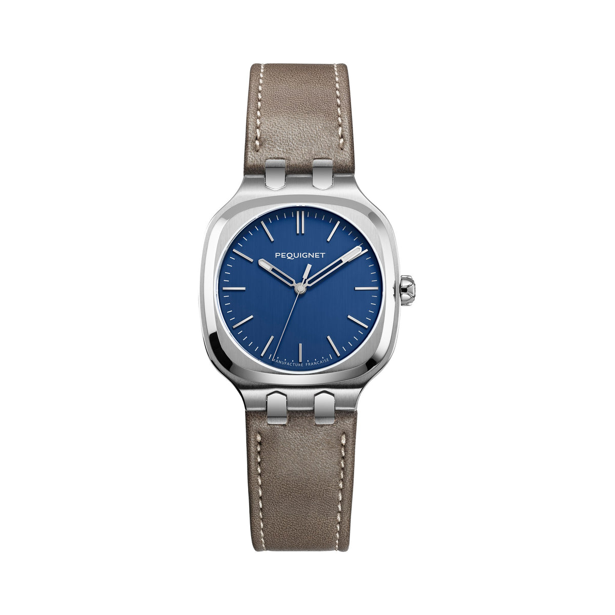 Concorde 30mm – Blue – Leather / Taupe
