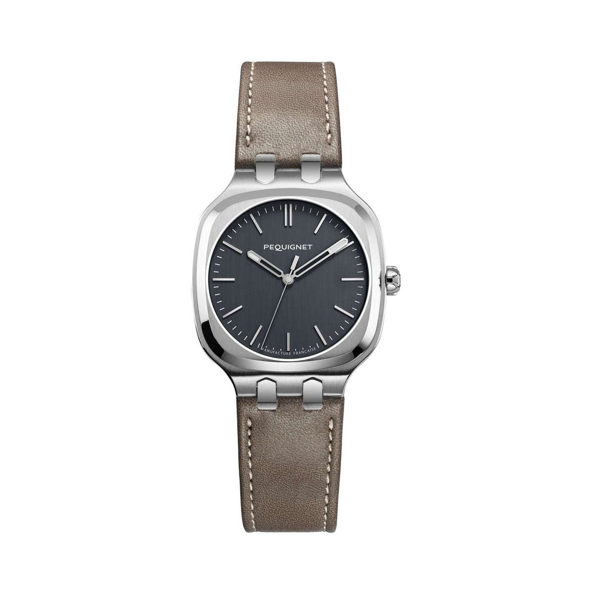 Concorde 30mm – Charcoal Grey – Leather / Taupe