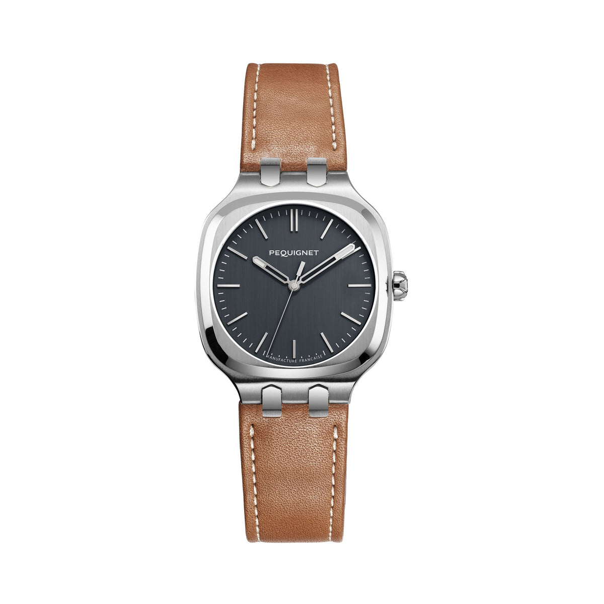 Concorde 30mm – Charcoal Grey – Leather / Gold Dark