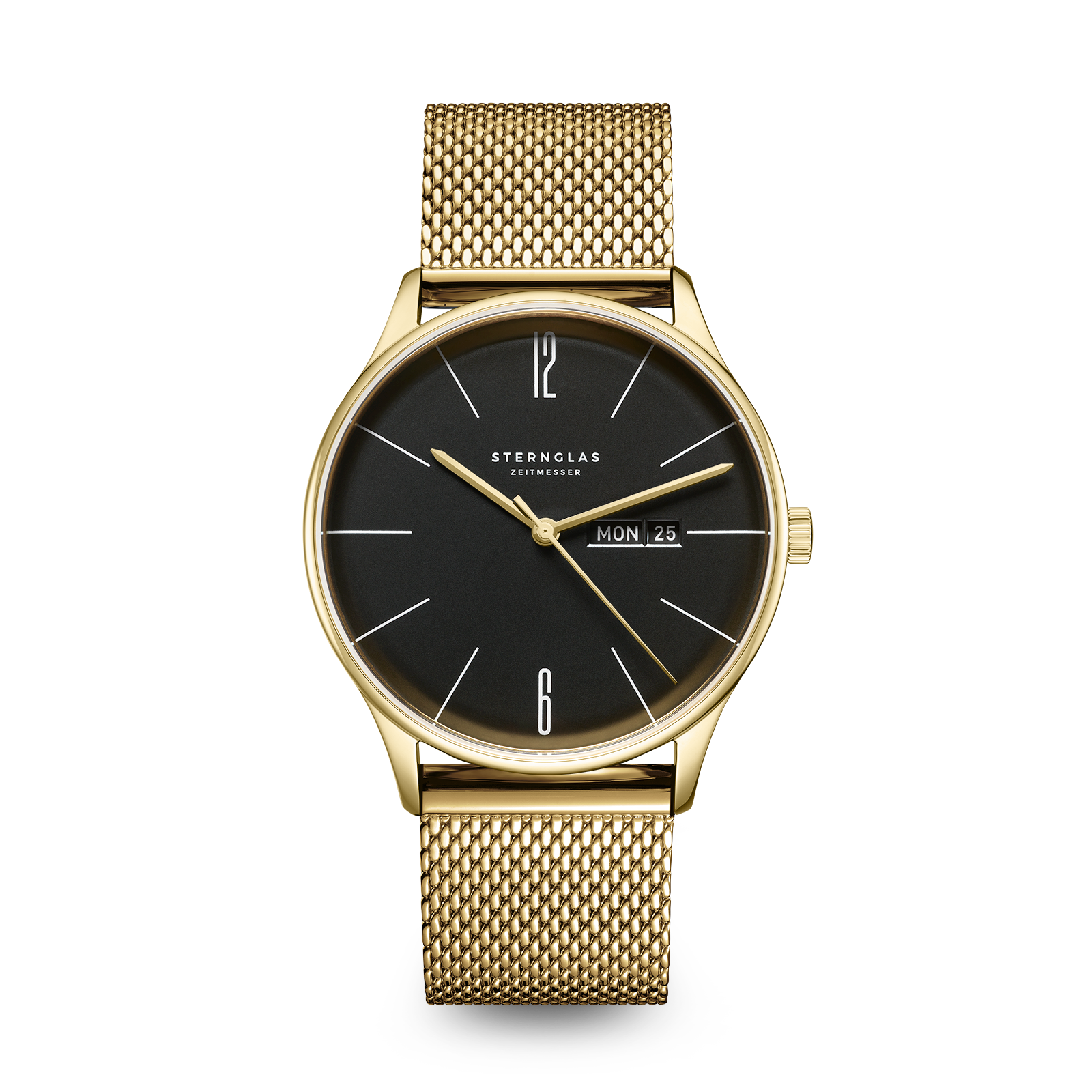 BERLIN black gold / Milanaise 20 gold