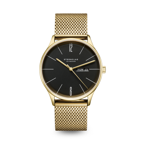 BERLIN black gold / Milanaise 20 gold