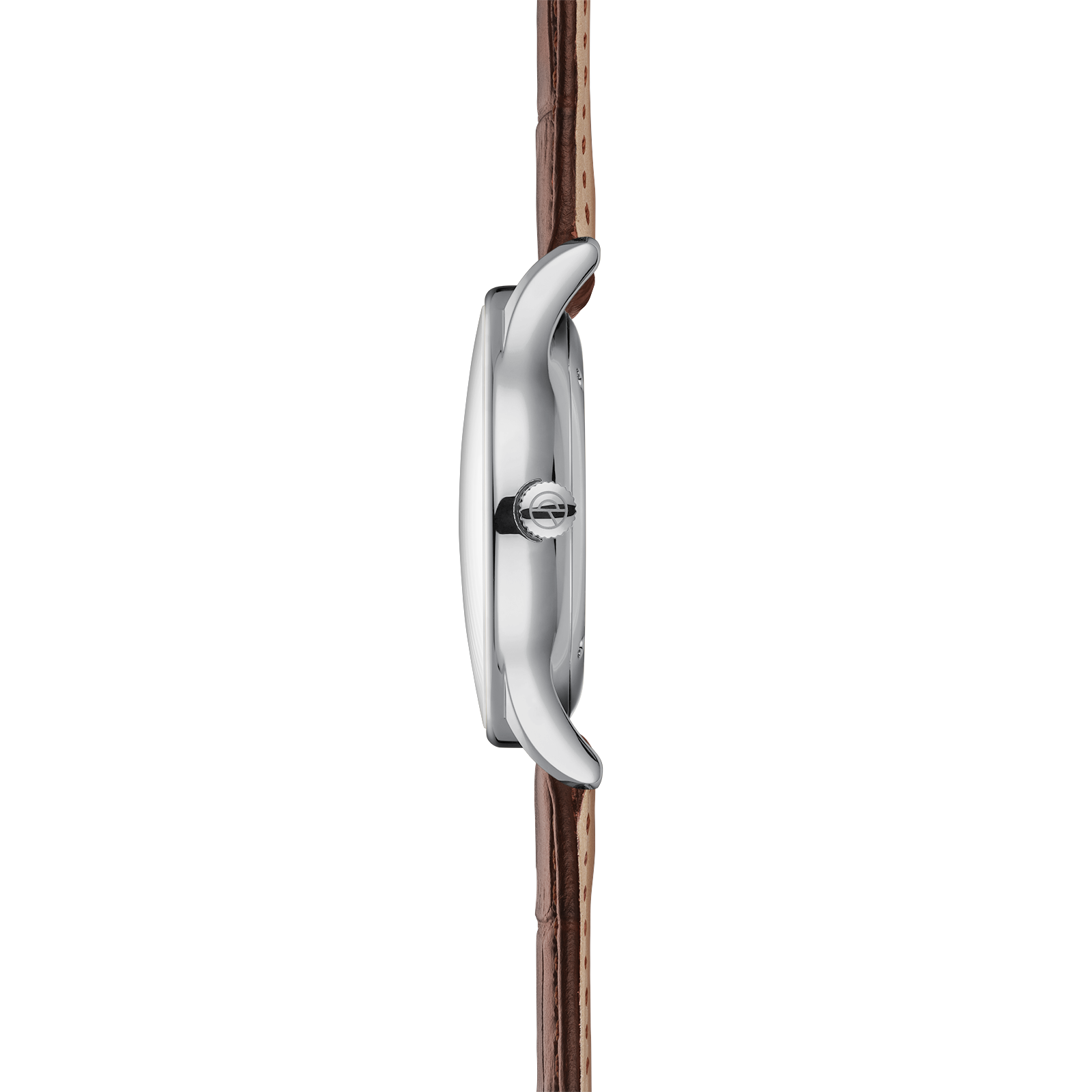BERLIN silver silver / Heritage 20 dark brown