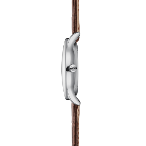 BERLIN silver silver / Heritage 20 dark brown