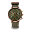 HAMBURG Chrono green bronze / Field 20 green