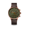 HAMBURG Chrono green bronze / Vintage 20 mocha