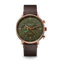 HAMBURG Chrono green bronze / Vintage 20 mocha
