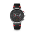 HAMBURG Chrono Edition Neuwerk schwarz silber / Vintage 20 nero-rot