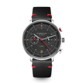 HAMBURG Chrono Edition Neuwerk schwarz silber / Vintage 20 nero-rot