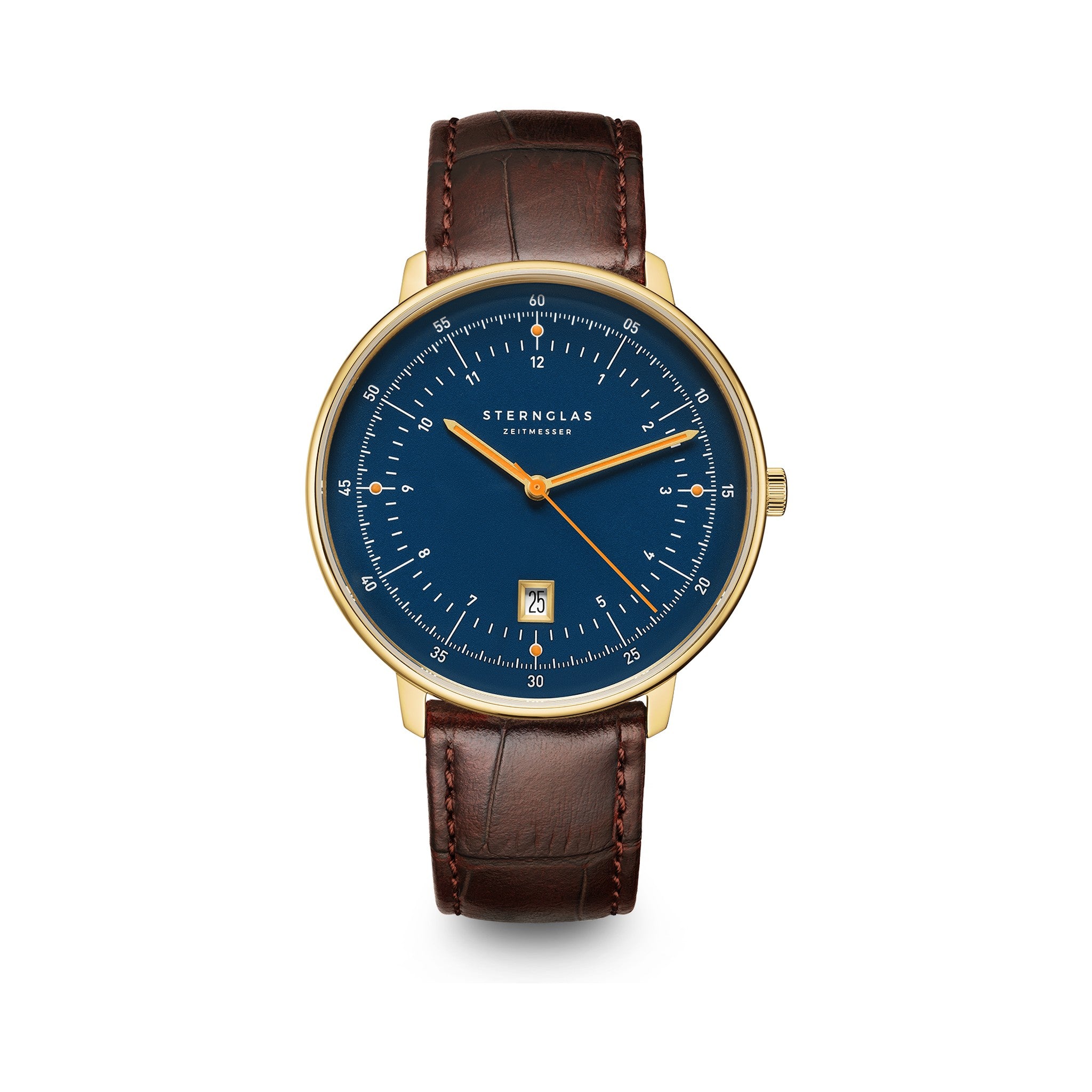 HAMBURG dark blue gold / Heritage 20 dark brown gold