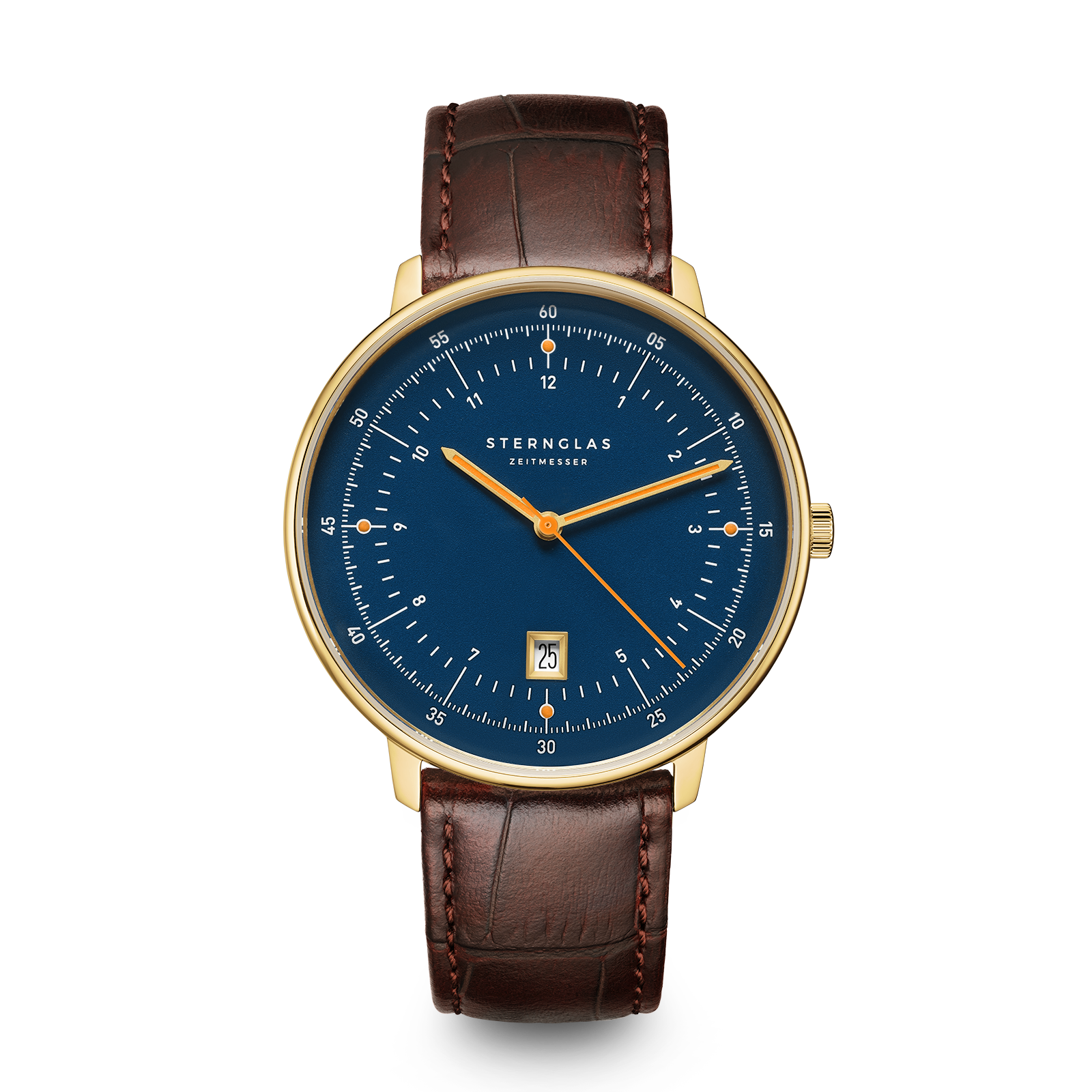 HAMBURG dark blue gold / Heritage 20 dark brown gold
