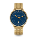 HAMBURG  dark blue gold / SuperSlim 20 gold
