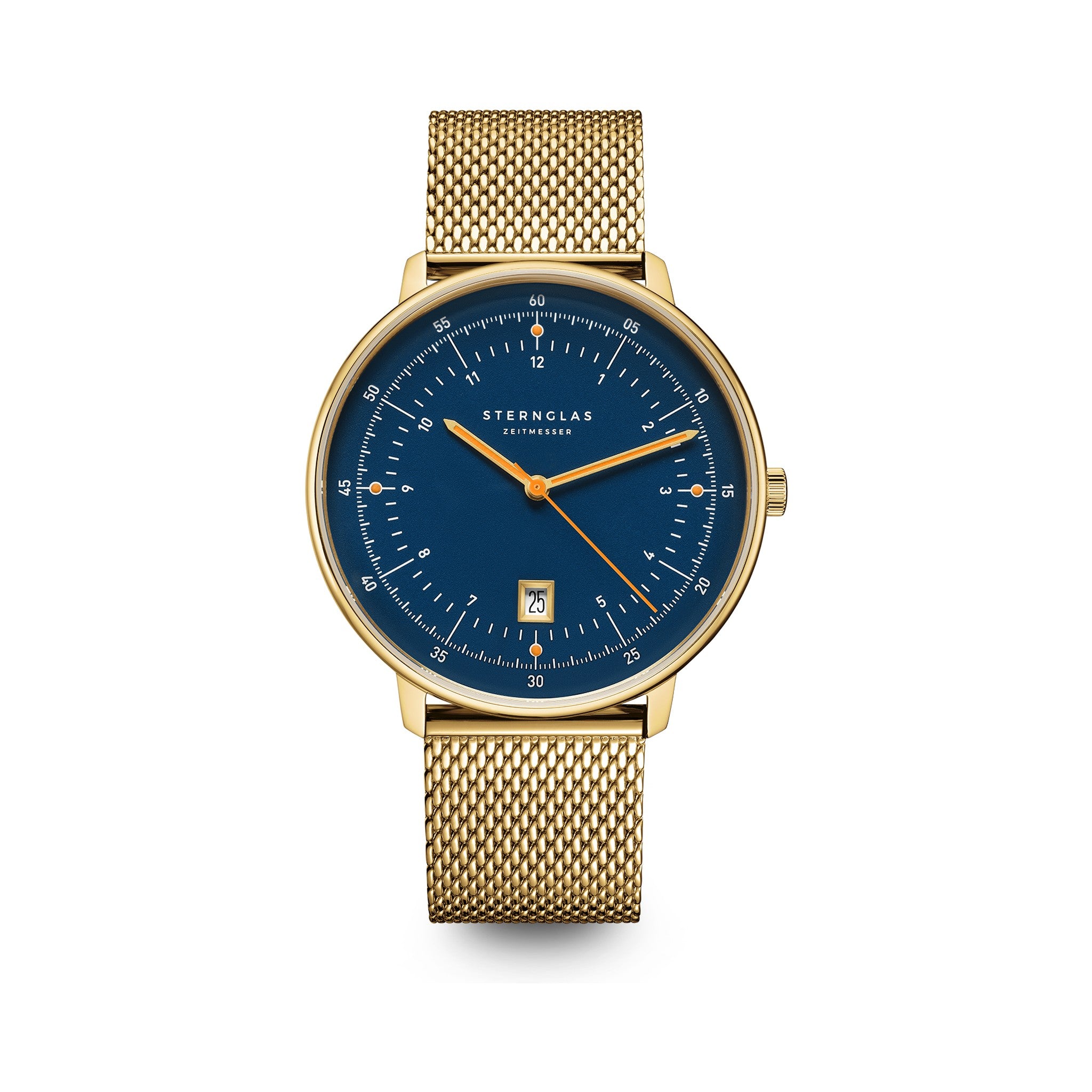 HAMBURG  dark blue gold / Milanaise 20 gold