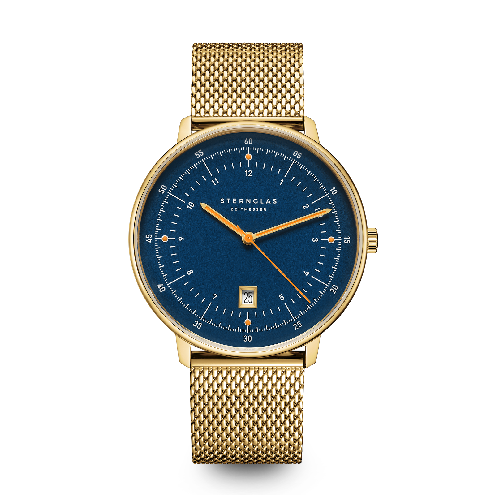 HAMBURG  dark blue gold / Milanaise 20 gold