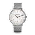 HAMBURG satined-silver silver / Milanaise 20 silver