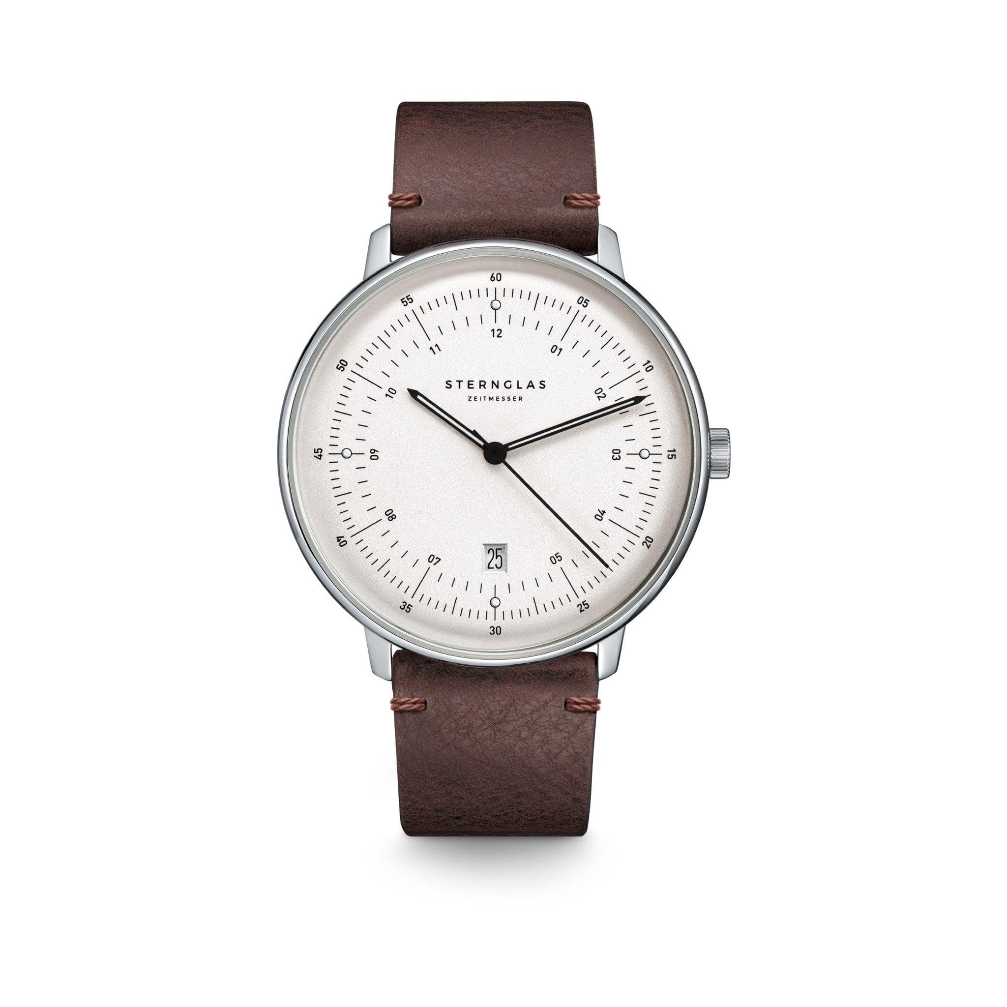 HAMBURG satined-silver silver / Vintage mocha