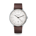 HAMBURG satined-silver silver / Vintage mocha