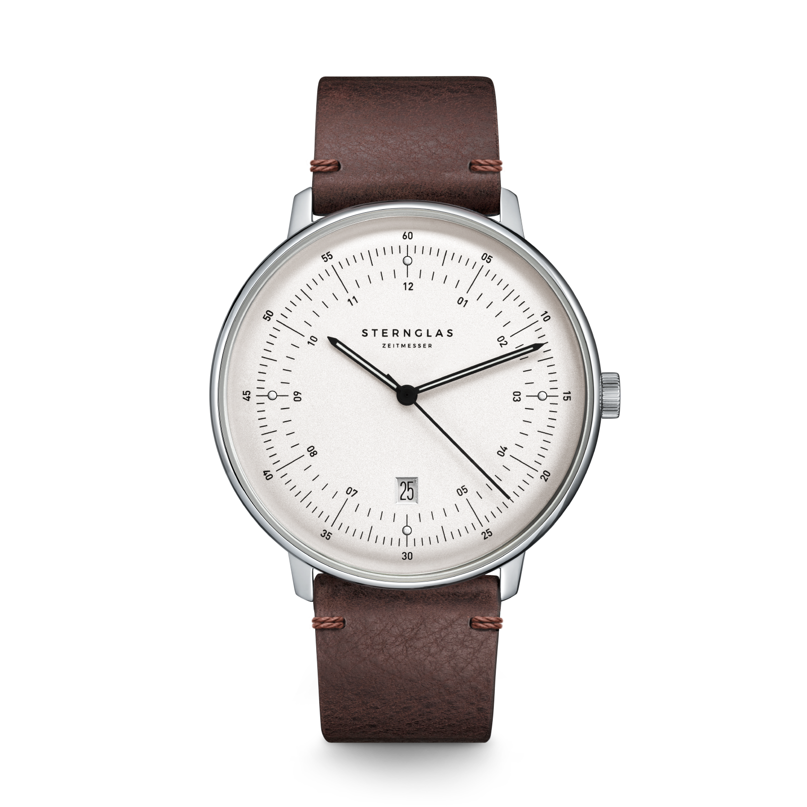 HAMBURG satined-silver silver / Vintage mocha
