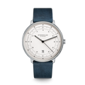 HAMBURG satined-silver silver / Vintage midnight blue