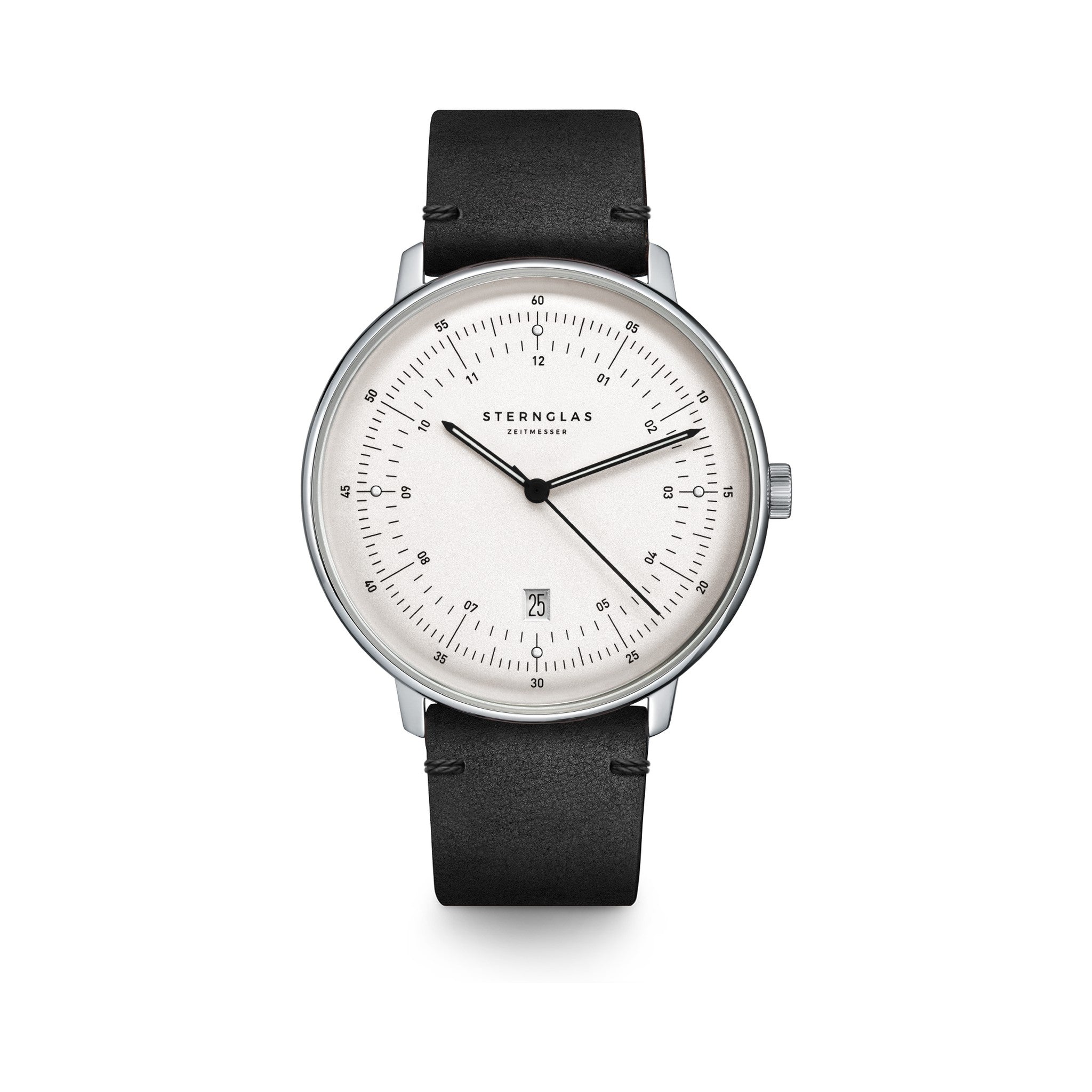 HAMBURG satined-silver silver / Vintage nero