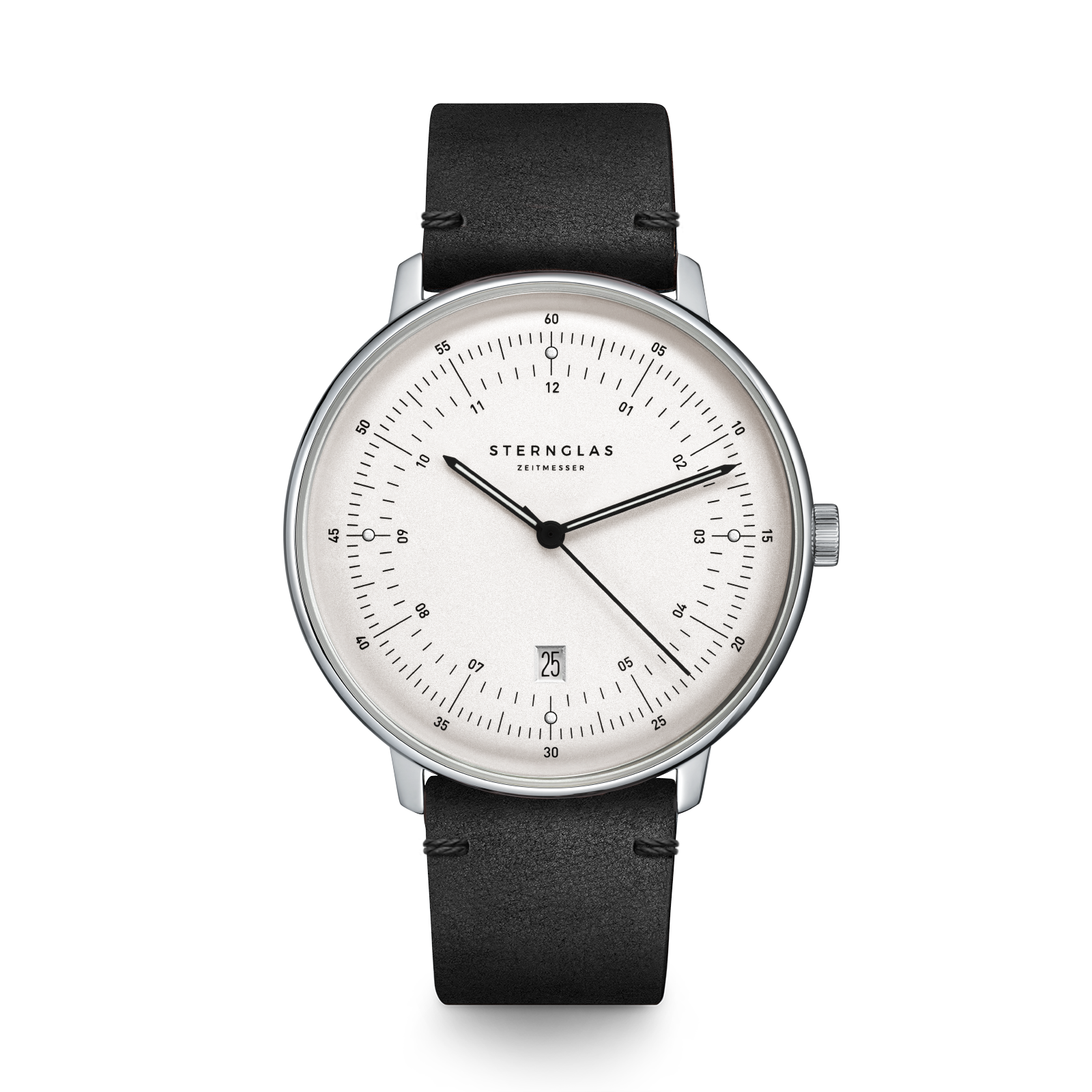 HAMBURG satined-silver silver / Vintage nero