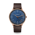 HAMBURG blue bronze / Vintage mocha
