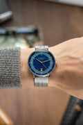 HAMBURG Edition 1911 dark blue silver / SuperSlim 20 silver