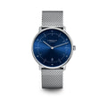 NAOS sunburst blue silver / Milanaise silver