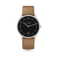 NAOS pianoblack silver / Premium 20 brown
