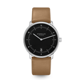 NAOS pianoblack silver / Premium 20 brown